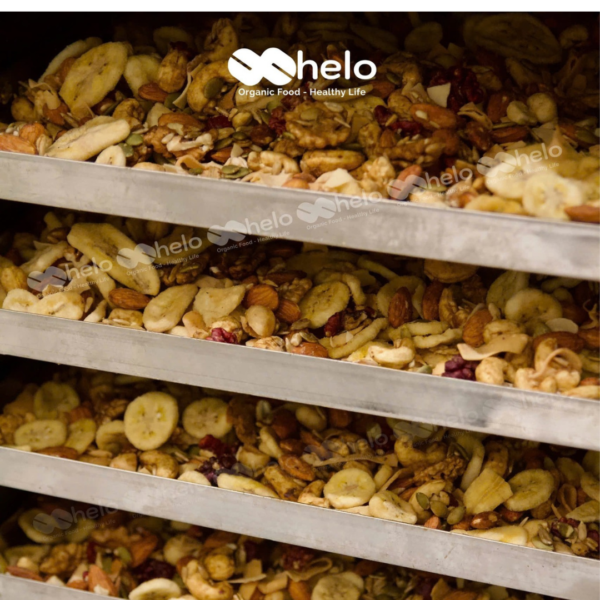 Granola Vị Chuối Helo Food,  Ăn Sáng Nhanh Gọn, Không Lo Tăng Cân - Hình ảnh 4